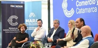 Jóvenes industriales participan de un encuentro federal Jovenes emprendedores, Raul Jalil, Gustavo Saadi, Lisando Alvarez