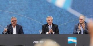 Raúl Jalil junto a Alberto Fernández habló sobre el llamado a elecciones conjuntas con nación Raul Jalil, Alberto Fernandez, Los Altos