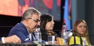 Asamblea legislativa: El gobernador realizo importantes anuncios y repaso su gestión Raul Jalil, Cecilia Guerrero