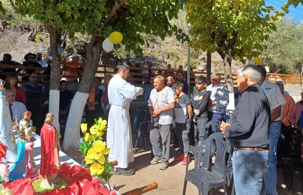 Ancasti: Procesión de San Isidro Labrador en Los Mogotes