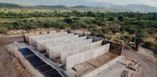 Avanza la construcción un reservorio que beneficiará a más de 10 mil vecinos