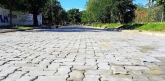 AVANZAN LAS OBRAS DE ADOQUINADO EN LA JURISDICCIÓN DE LOS ALTOS