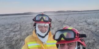 Bombero voluntario de Andalgalá fue enviado como instructor al sur del país