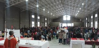 Celebración de Pentecostés en Valle Chico