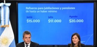 Jubilaciones: el Gobierno anunció un aumento de 21% y un bono por tres meses