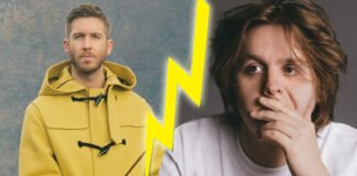 Lewis Capaldi perdió las grabaciones que hizo junto a Calvin Harris