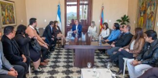 Raúl Jalil se reunió con rectores de IES