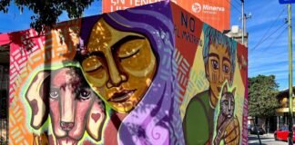 Un mural para decir NO al maltrato animal