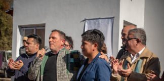 Entregaron más viviendas en el norte de Belén Fidel Saenz, Raul Jalil