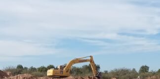 Avanza la obra de saneamiento que beneficiará a 14.000 vecinos de Recreo