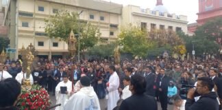 Celebraron la Solemnidad de Corpus Christi