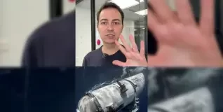 Cómo es el interior del Titan, el submarino perdido que viajaba a los restos del Titanic