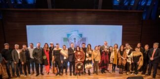 Con un anticipo de la fiesta, Catamarca presentó al país el Poncho 2023
