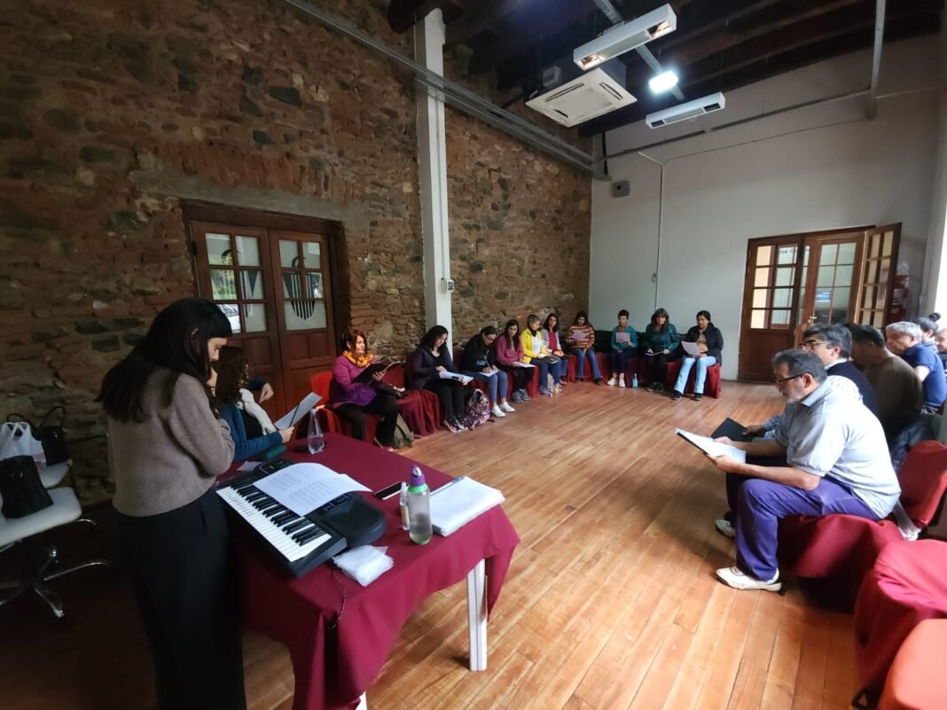 El Coro Polifónico Provincial tuvo su segundo taller de formación vocal