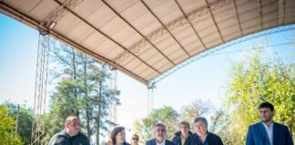 El Gobernador recorrió obras en Capayán