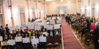 Graduación en la Facultad de Humanidades