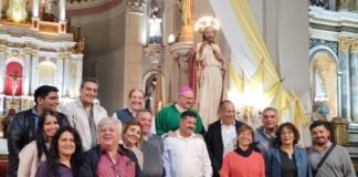 Periodistas celebraron su día a los pies de la Madre del Valle
