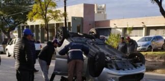 Tremendo accidente de tránsito en avenida Ocampo