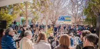 En Belén el Gobernador Jalil, llamo a defender la minería Raul Jalil, Londres Belen