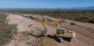 Andalgalá: el Gobernador recorrió el avance de obra de las rutas 47 y 113