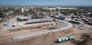 Avanzan obras de infraestructura vial en Recreo