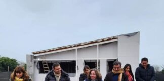 BAROT RECORRIÓ LA OBRA EN CONSTRUCCIÓN DEL PRIMER CENTRO DE DESARROLLO INFANTIL