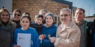 Con fondos mineros, más familias fiambalenses tienen su hogar propio