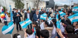 El Gobernador celebró un nuevo aniversario de la Independencia en El Alto
