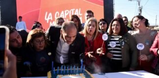 El intendente encabezó las celebraciones en un nuevo aniversario de nuestra ciudad