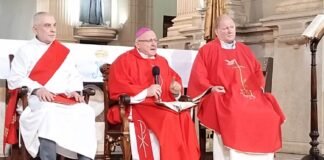 Mons. Urbanc dio gracias a Dios por un año más de vida junto a la Madre del Valle