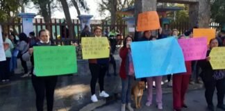 Precarizados del Hogar de Adultos mayores «Fray Mamerto Esquiú» con medidas de fuerzas