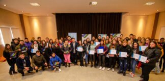 Se entregaron certificados de formación profesional y más de $3.000.000 en fondos para emprendedores de Fray