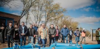 Se inauguró el Acueducto Huaco, una obra que mejorará el servicio de agua a 13.000 andalgalenses