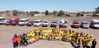 Catamarca presente en el II Encuentro Regional de Bomberos en Santiago del Estero
