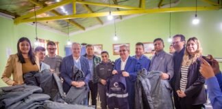 El Gobernador Jalil retomó sus actividades con una visita el Servicio Penitenciario y reunión de Gabinete