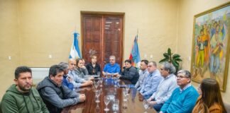 El gobernador Jalil se reunió con intendentes de Belén