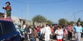 La comunidad parroquial de Recreo celebró a su patrono San Roque