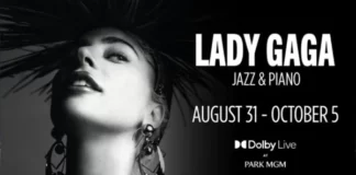 Lady Gaga vuelve a Las Vegas con un show de jazz y piano