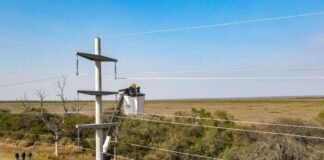 Obras de infraestructura energética en Las Cañas en su última etapa