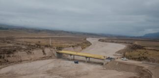 Ruta 1: avanza la pavimentación y los puentes estarán concluidos en septiembre