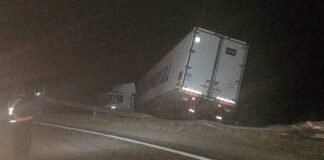 Camión desbarrancó en La Cébila: el chofer resultó ileso