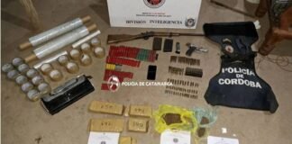 Detuvieron a otros dos narcos con cocaína, marihuana y armas de fuego