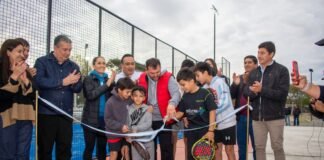 Inauguraron la primera cancha de padel profesional del interior de Catamarca