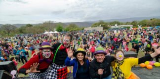 Colorida fiesta por el Mes de las Infancias en Fray