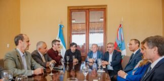 El Gobernador recibió a autoridades de Glencore Cobre