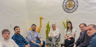 El Gobernador recibió a autoridades del Ministerio del Interior de la Nación