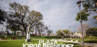 Gran reinauguración de la Plaza Jorge Bermúdez