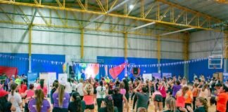 Mujeres y disidencias se sumaron al “Warmi baila por nuestros derechos”