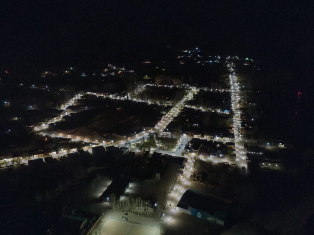 Quedó inaugurado el adoquinado e iluminación Led en el centro de Antofagasta de la Sierra