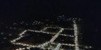 Quedó inaugurado el adoquinado e iluminación Led en el centro de Antofagasta de la Sierra